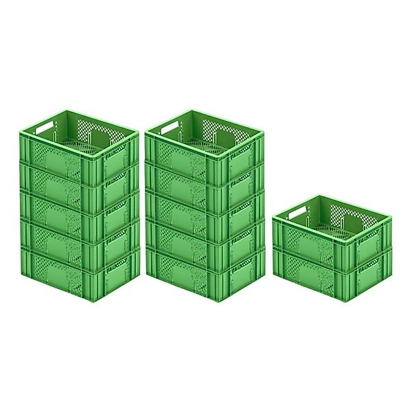 PROREGAL® Stapelbox SparSet 12x Eurobehälter Obst- günstig online kaufen