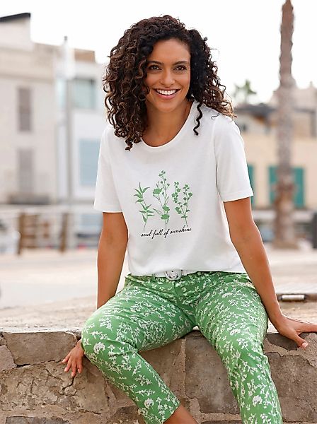 Inspirationen Rundhalsshirt "Kurzarm-Shirt" 1 Stk. tlg. günstig online kaufen