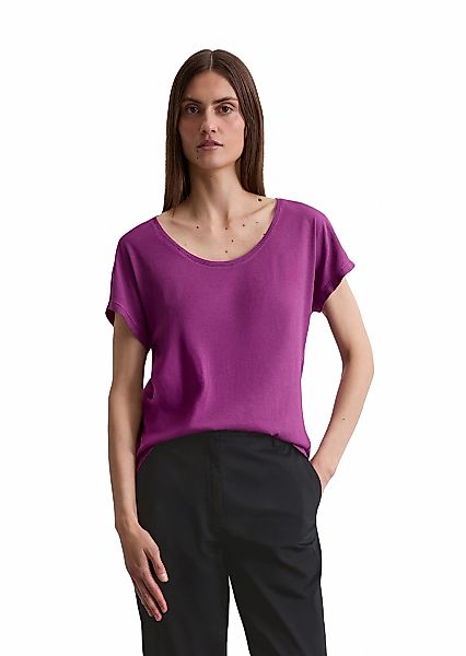 Marc OPolo T-Shirt "aus Viskose-Organic-Cotton-Mix" günstig online kaufen