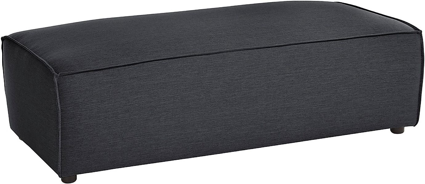 Home affaire Hocker "NEU: SHERWOOD XXL, Polsterhocker, Cord, Webstoff", rec günstig online kaufen