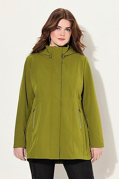 Ulla Popken Softshelljacke HYPRAR Softshelljacke Kapuze abnehmbar günstig online kaufen