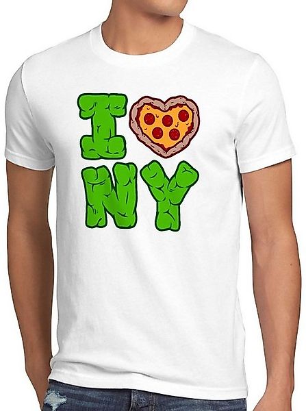 style3 T-Shirt Love NY pizza new york turtles teenage schildkröte mutant ni günstig online kaufen