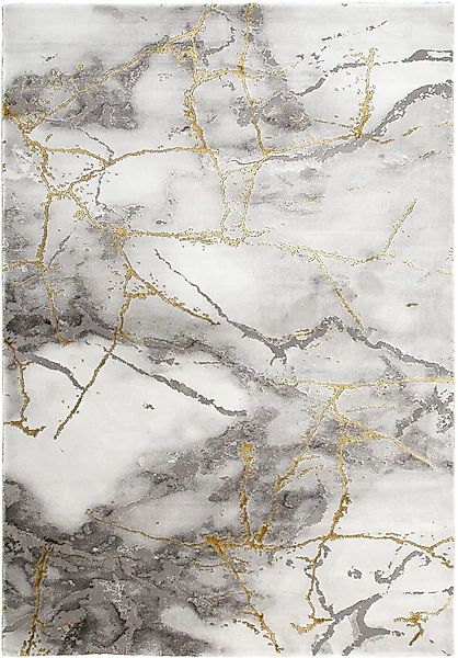 merinos Teppich »Craft 23270« rechteckig 12 mm Höhe Wohnzimmer, moderne Mar günstig online kaufen