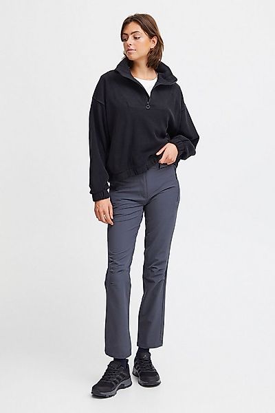 North Bend Troyer NBConza W Modischer Fleecepullover mit Troyer Kragen günstig online kaufen