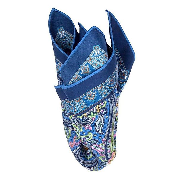 BGENTS Einstecktuch Handrolliertes Einstecktuch aus Seiden-Twill mit Paisle günstig online kaufen