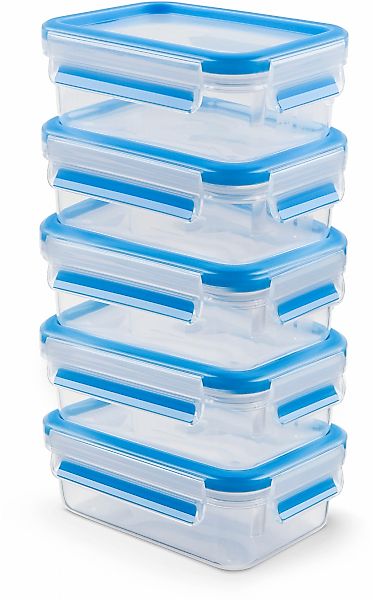 Emsa Frischhaltedose "Clip & Close" Set, 5 Frischhaltedose mit Deckel, 10 t günstig online kaufen
