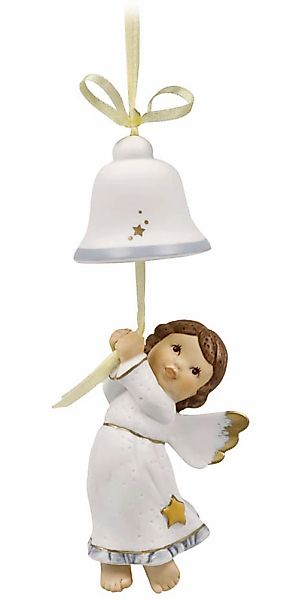Goebel Hängedekoration "Schutzengel" aus hochwertigem Biskuitporzellan günstig online kaufen