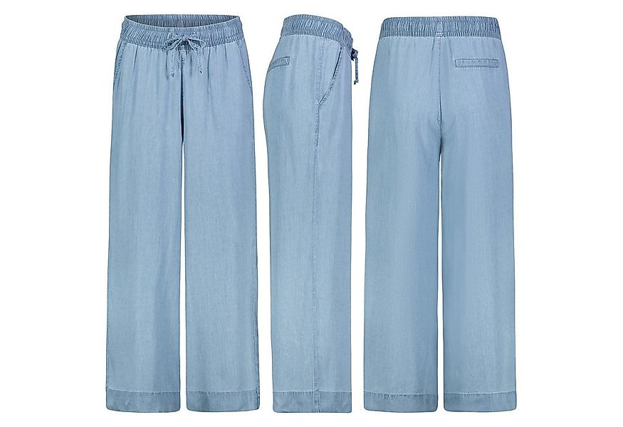 SUBLEVEL Chinos Damen Sommerliche Schlupfhose aus Denim mit weitem Bein Fre günstig online kaufen