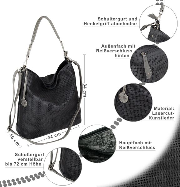 J JONES JENNIFER JONES Schultertasche - günstig online kaufen