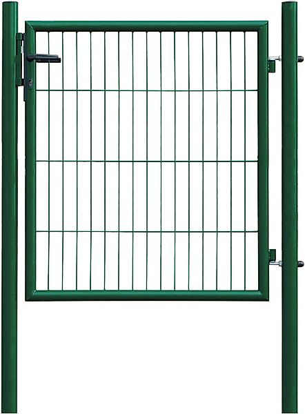 GARDEN N MORE Zauneinzeltür "Einzeltor Standard", (Set), 103 cm hoch, grün günstig online kaufen