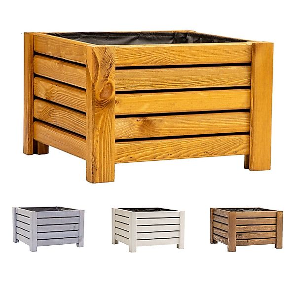 BooGardi Pflanzkübel Blumenkasten Holz mit Vlies günstig online kaufen
