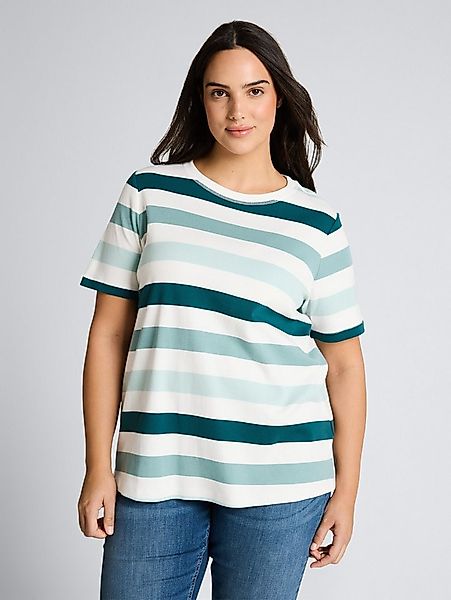 TOM TAILOR PLUS T-Shirt T-Shirt Plus Size - T-Shirt aus Baumwolle günstig online kaufen