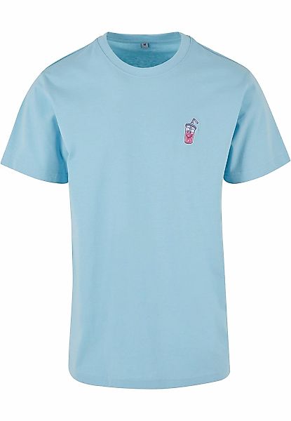 MisterTee T-Shirt "MisterTee Herren Good Vibes Drink Tee EMB", (1 tlg.) günstig online kaufen