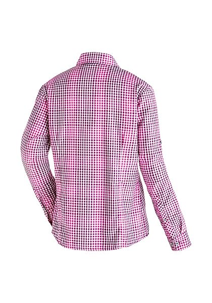 Maier Sports Funktionsbluse "Nanni", Damen Bluse, langarm Karobluse für Out günstig online kaufen