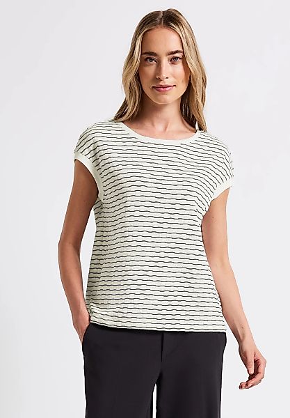 STREET ONE T-Shirt im soften Baumwoll-Mix günstig online kaufen