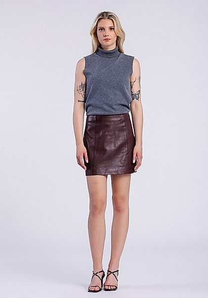 Freaky Nation Lederrock Skirt-FN günstig online kaufen