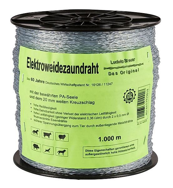 Kerbl Weidenzaun Original Steuer-Litze, 1.000m günstig online kaufen