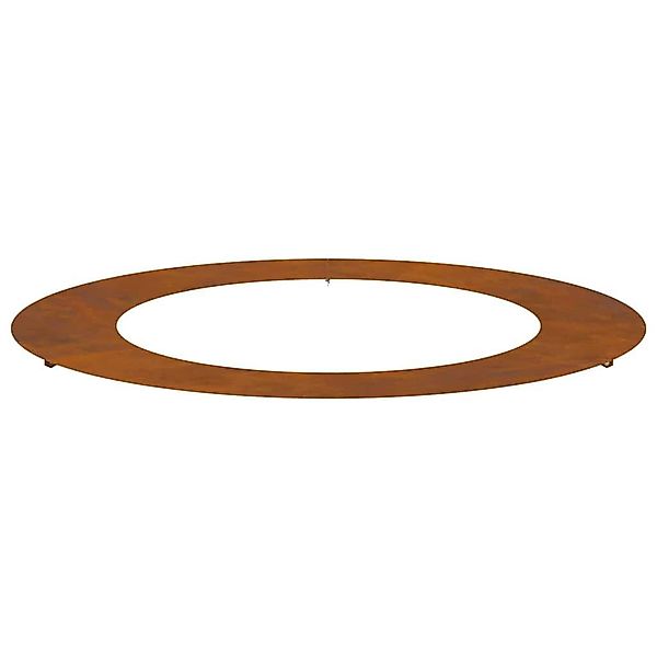 vidaXL Blumentopf Flacher Baumring Braun Ø60 günstig online kaufen