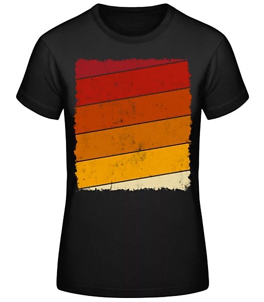 Retro Hintergrund Rechteck 2 · Frauen Basic T-Shirt günstig online kaufen