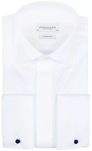 Profuomo Smokinghemd Weiß - Größe 42 günstig online kaufen