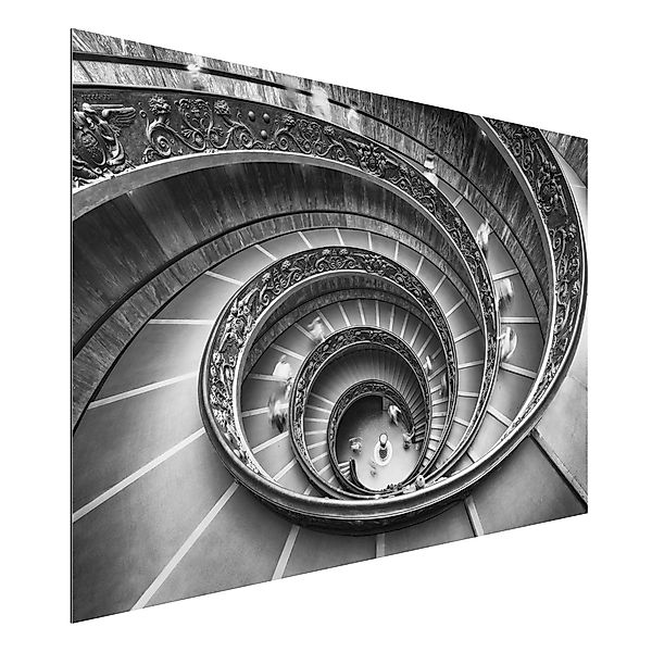 Alu-Dibond Bild Bramante Treppe günstig online kaufen