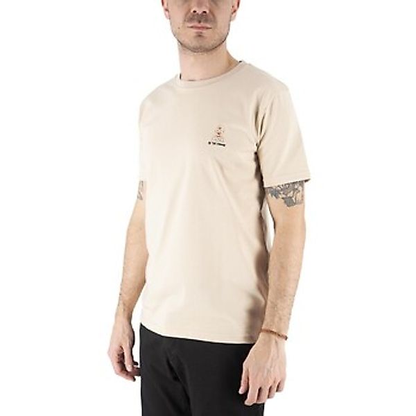 Ko Samui Tailors  T-Shirts & Poloshirts Normales T-Shirt mit Gandhi-Sticker günstig online kaufen