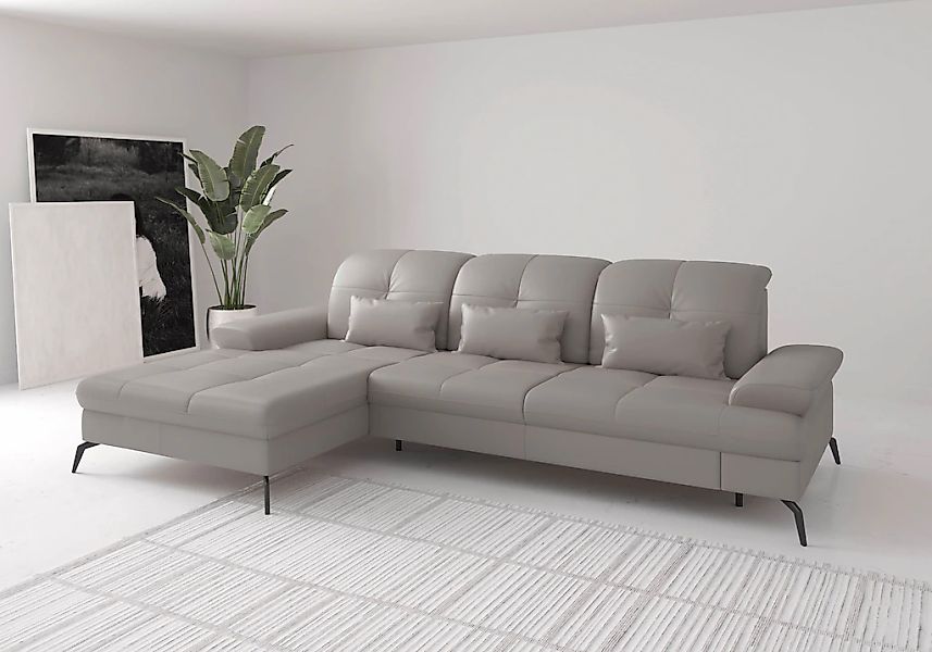 sit&more Ecksofa "Amica, L-Form, inkl. Sitztiefenverstellung & Armteilverst günstig online kaufen