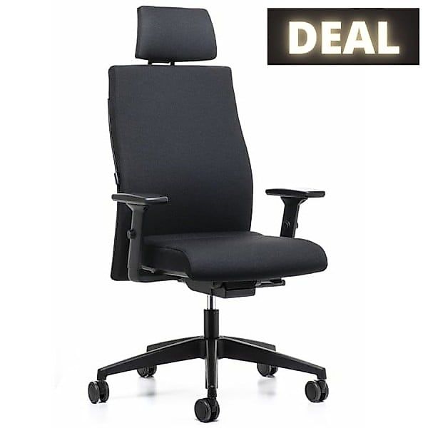 Interstuhl Ergonomic 179RS Bürostuhl | Polsterrücken | Kopfstütze | Autolif günstig online kaufen