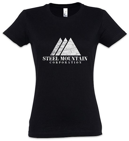 Urban Backwoods Print-Shirt Steel Mountain Damen T-Shirt Fsociety Allsafe T günstig online kaufen