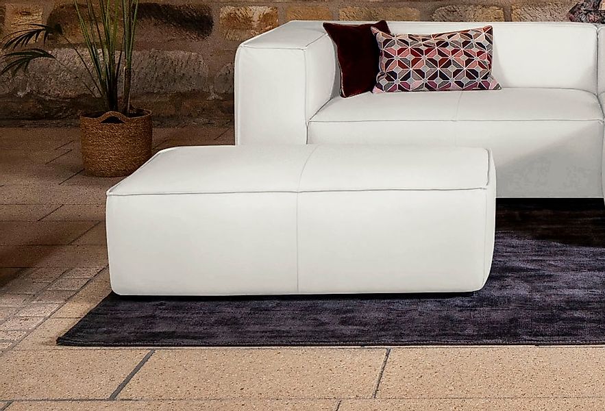 W.SCHILLIG Hocker »around-the-block«, mit eleganter Biese günstig online kaufen