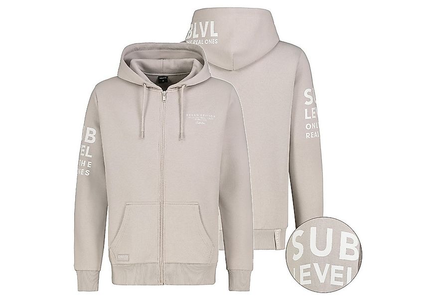SUBLEVEL Sweatjacke Herren Sweat Jacke Hoodie Kapuzenpullover Übergangs Her günstig online kaufen