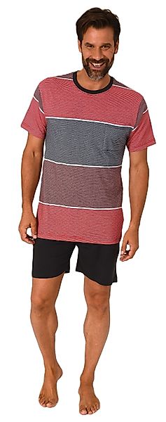Normann Pyjama Normann Herren Schlafanzug kurzarm günstig online kaufen