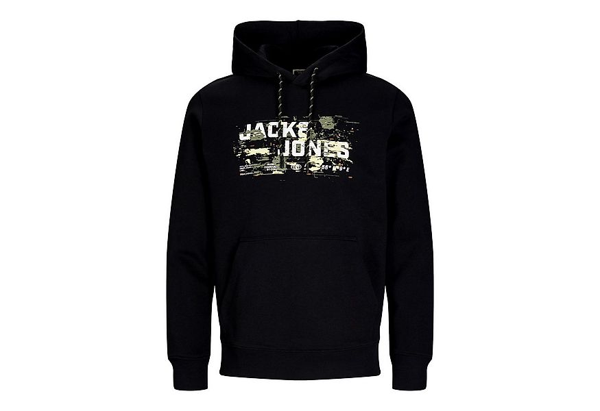 Jack & Jones Hoodie JCOOUTDOOR Logo Sweat Hood SN mit großem Print auf der günstig online kaufen
