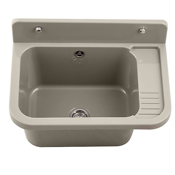 Lavre Waschbecken Vigo, Kunststoff Spülbecken Waschtrog günstig online kaufen