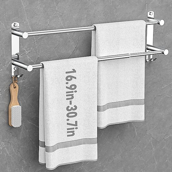 BlingBin Handtuchhalter Ausziehbar 43-78CM ohne Bohren günstig online kaufen