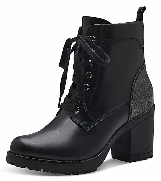 MARCO TOZZI Schnürstiefelette, Blockabsatz, Stiefelette, Schnürboots günstig online kaufen