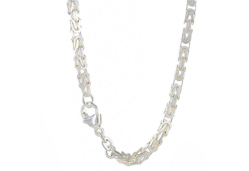 HOPLO Königskette Silberkette Königskette Länge 19cm - Breite 5,0mm - 925 S günstig online kaufen