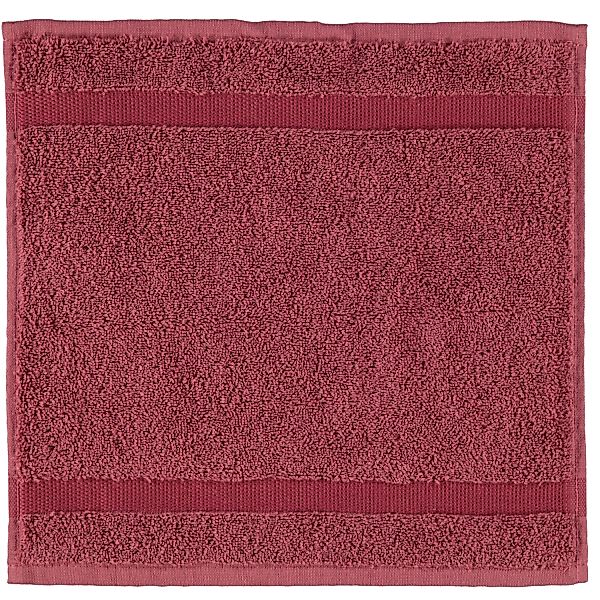Rhomtuft - Handtücher Princess - Farbe: marsala - 391 - Seiflappen 30x30 cm günstig online kaufen