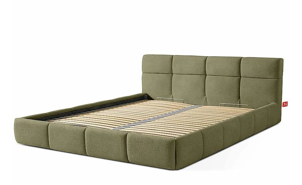 KONSIMO Polsterbett  Altos ¦ grün ¦ Maße (cm): B: 196 H: 96 Betten > Polste günstig online kaufen