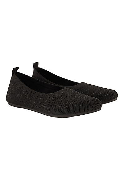 Ulla Popken Strick-Ballerinas Ziersteine Wechselfußbett Ballerina günstig online kaufen