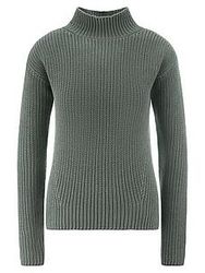 Pullover Stehkragen Peter Hahn grün günstig online kaufen