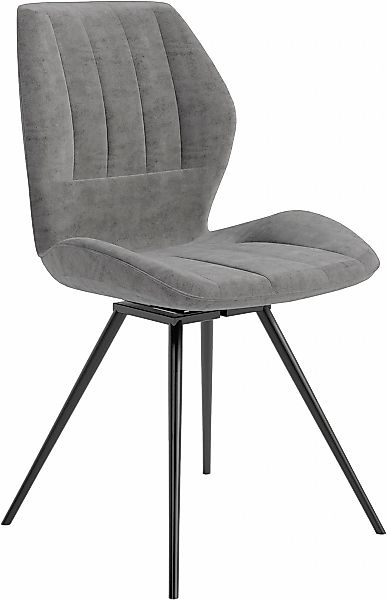 byLIVING Esszimmerstuhl "Manhattan 2er-Set", (Set), 2 St., Microfaser VINTA günstig online kaufen