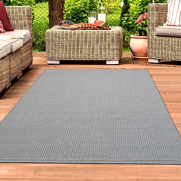 TeppichHome24 Outdoorteppich Stabiler In- und Outdoor-Teppich günstig online kaufen