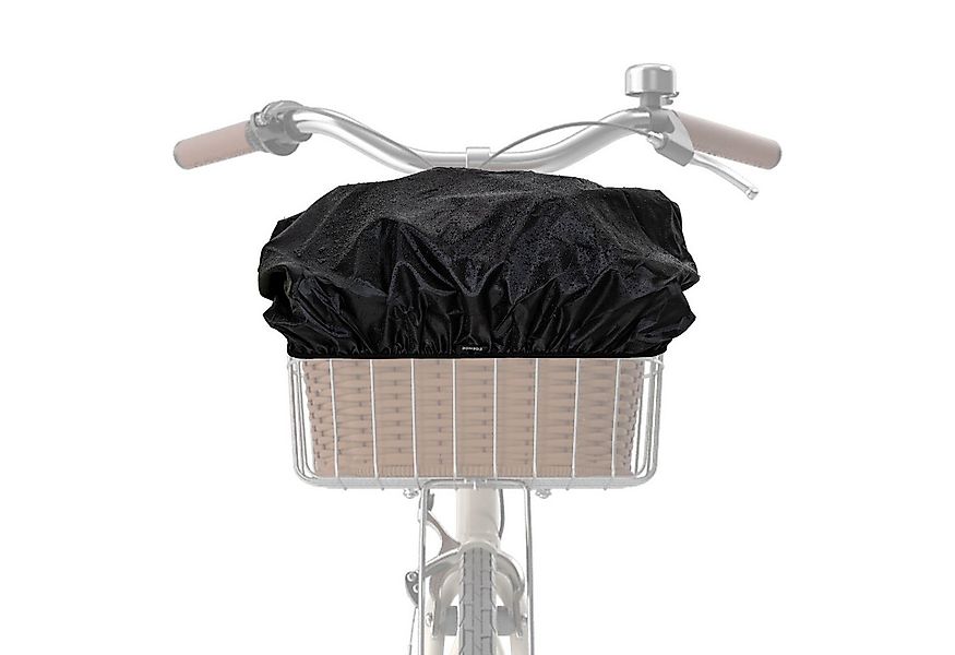 ECENCE Fahrradkorb 1x Fahrradkorb Regenschutz Schwarz Abdeckung günstig online kaufen