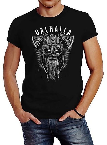Neverless Print-Shirt Neverless® Herren T-Shirt Aufdruck günstig online kaufen