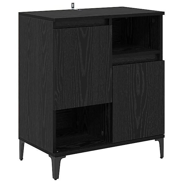 vidaXL Sideboard Schwarze Eiche 60 x 35 x 70 cm Holzwerkstoff 881262 günstig online kaufen