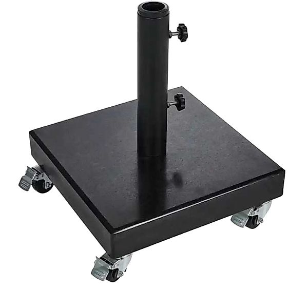 Lex Sonnenschirmständer Schirmständer Schirmfuß Schirmhalter Granit 25 kg 5 günstig online kaufen