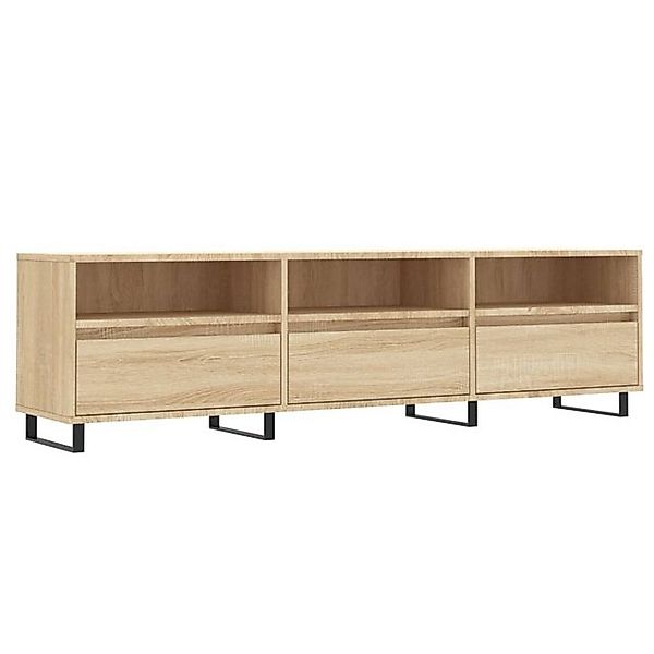 vidaXL TV-Schrank TV-Schrank Sonoma Eiche 150x30x44,5 cm Spanplatte günstig online kaufen