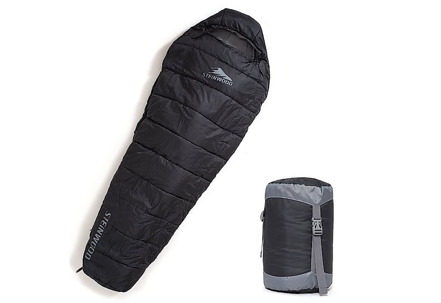 Steinwood Mumienschlafsack koppelbar extra breit 3-4 Season 210cm - Outdoor günstig online kaufen