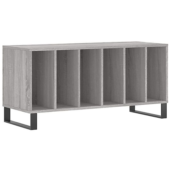 vidaXL Media-Regal Plattenschrank Grau Sonoma 100x38x48 günstig online kaufen